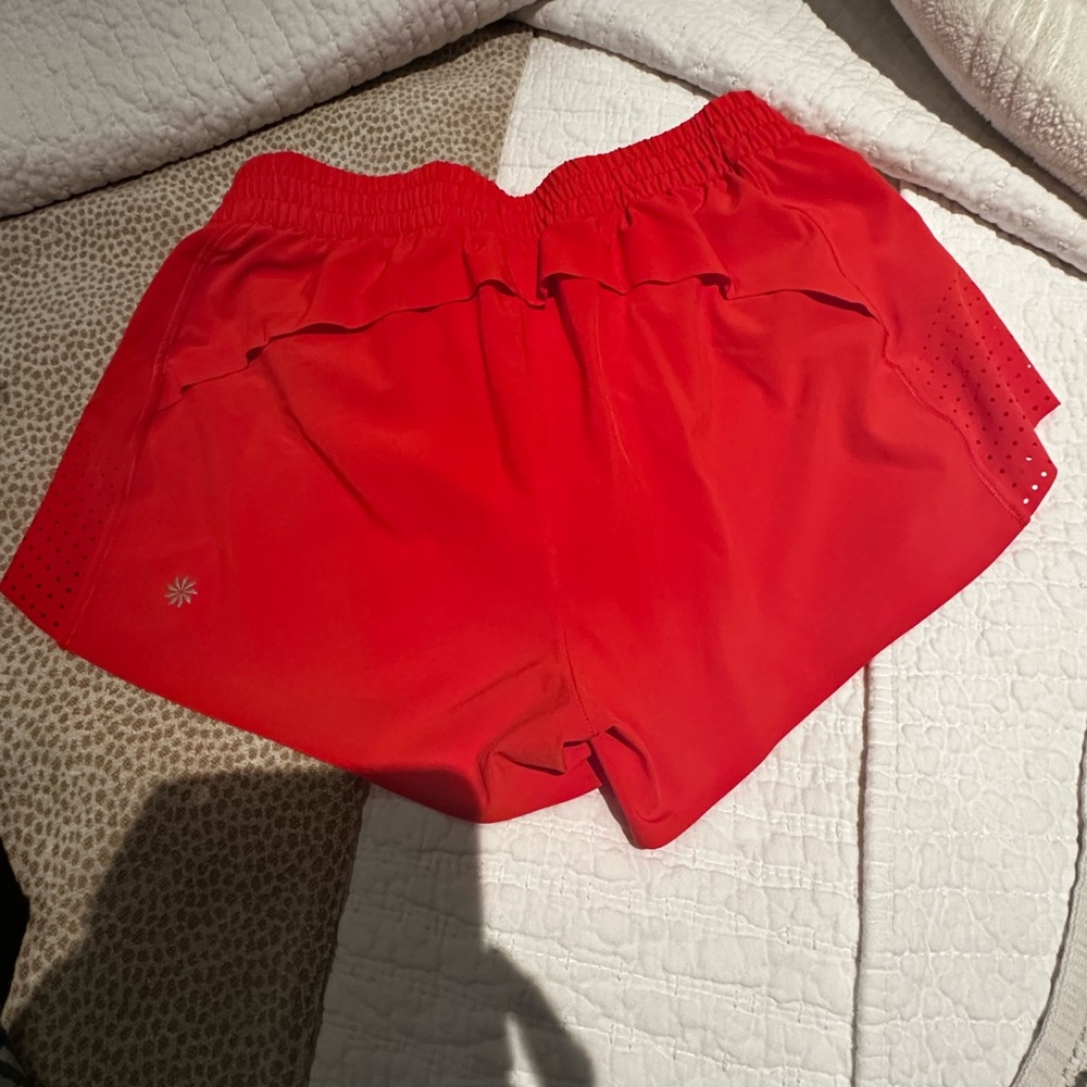 Athleta tomato Red Women's Athletic Shorts